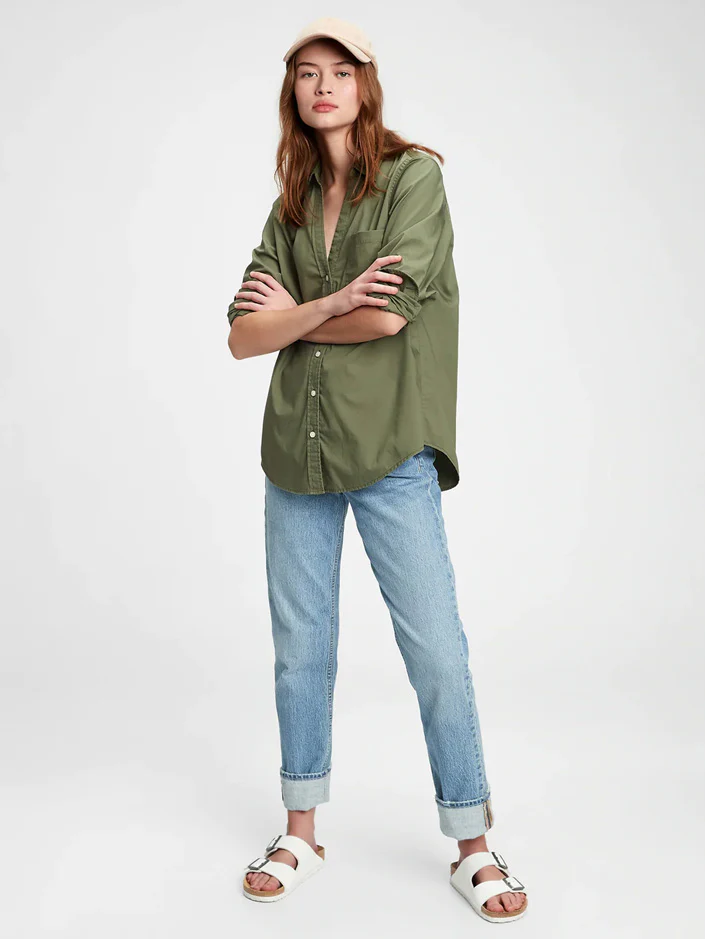 Levi's essential western denim shirt