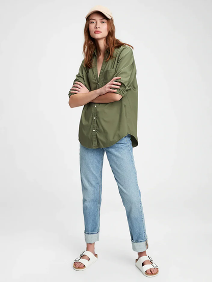 Levi's essential western denim shirt