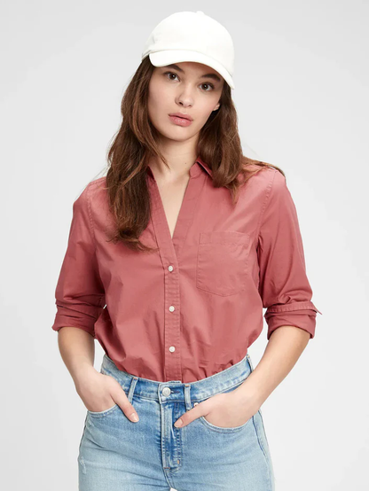 Levi's essential western denim shirt