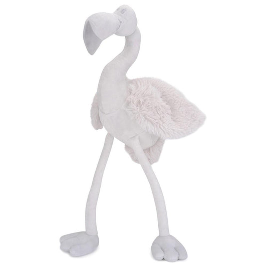 JOON BEAKY THE FLAMINGO STUFFED ANIMAL, LIGHT GREY, 9.5 INCHES